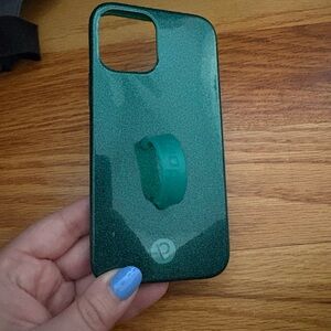 iPhone 12 Loopy Case - Sparkling Green Phone Case